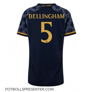 Real Madrid Jude Bellingham #5 Borta Matchtröja Dam 2023-24 Kortärmad